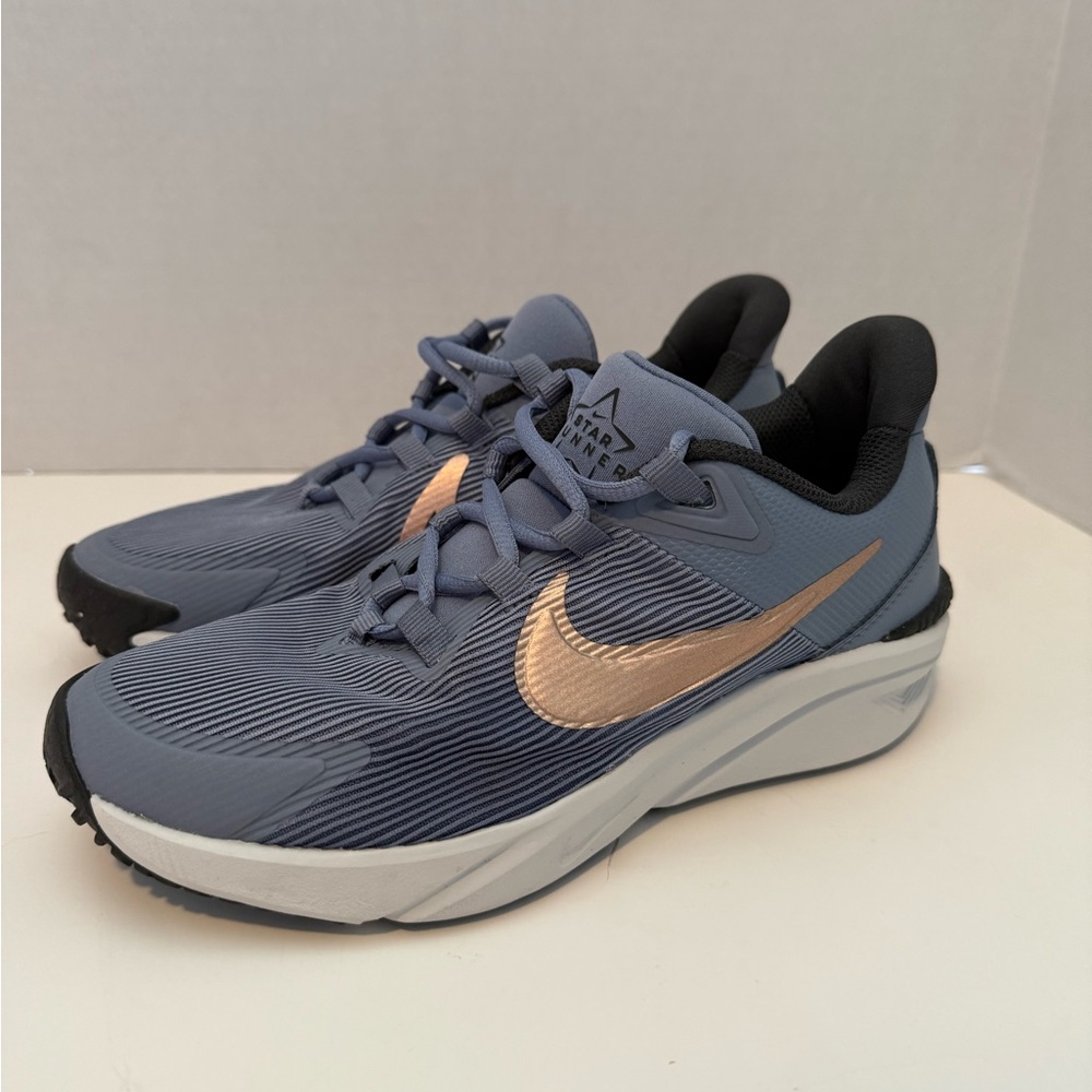 Nike Star Runner 4 NN Ashen Slate/ MTLC Red Bronze 4 Youth